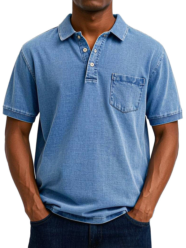 Nathaniel · Polo Vintage Casual para Hombre