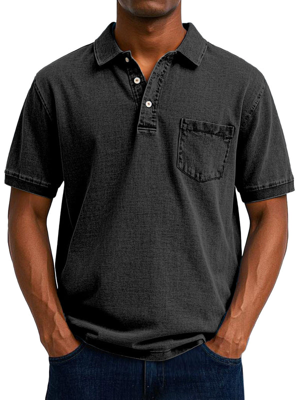 Nathaniel · Polo Vintage Casual para Hombre