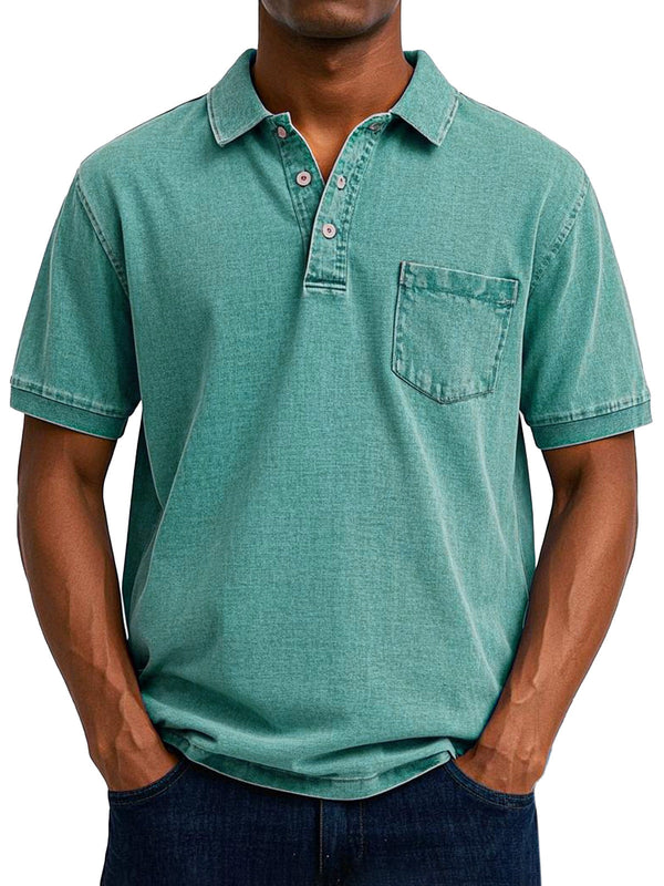 Nathaniel · Polo Vintage Casual para Hombre