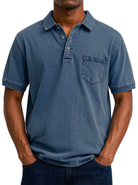 Nathaniel · Polo Vintage Casual para Hombre