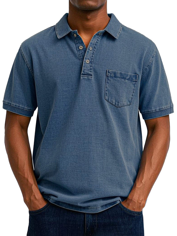 Nathaniel · Polo Vintage Casual para Hombre