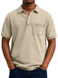 Nathaniel · Polo Vintage Casual para Hombre