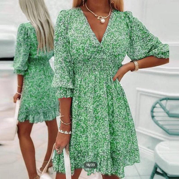 Sunna | Vestido Floral Elegante