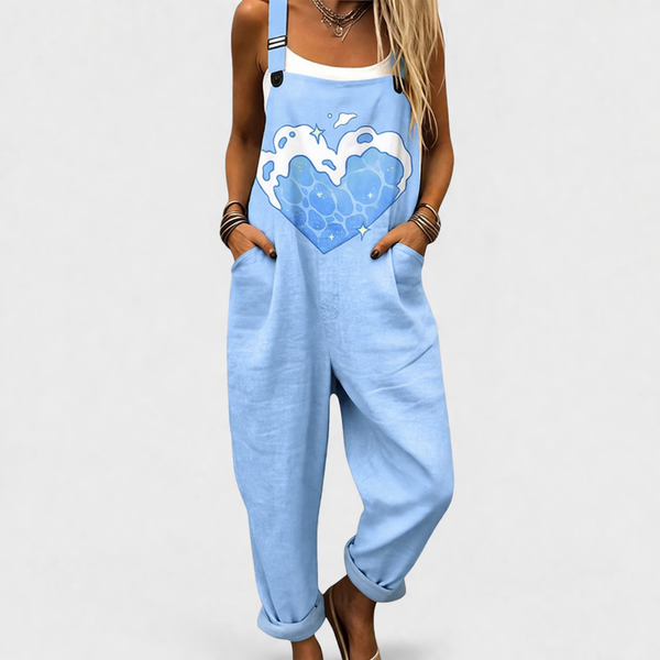 Adriana · Peto Ancho Estampado Mediterráneo