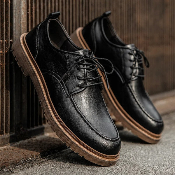 Westwell · Zapatos Bajos de Cuero Genuino