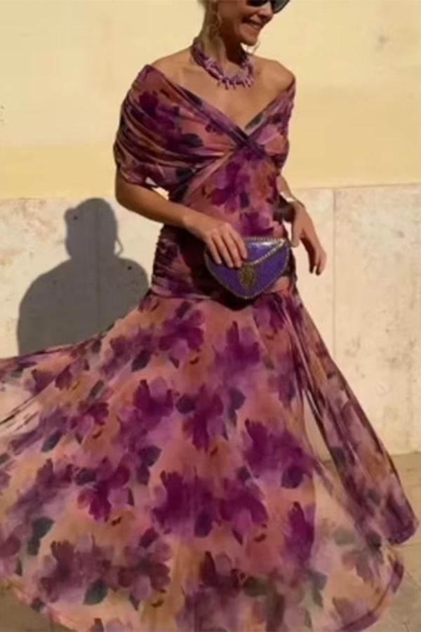Hendrika · Vestido de Noche Coral