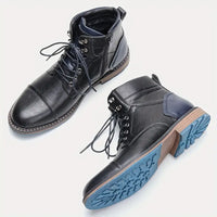 Nathan · Botas Voyager de Cuero Resistente