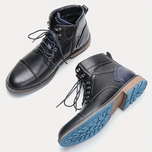 Nathan · Botas Voyager de Cuero Resistente