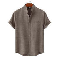 Benjamin · Camisa de Algodón Lisa con Botones