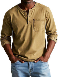 Connor · Camisa Vintage de Manga Larga