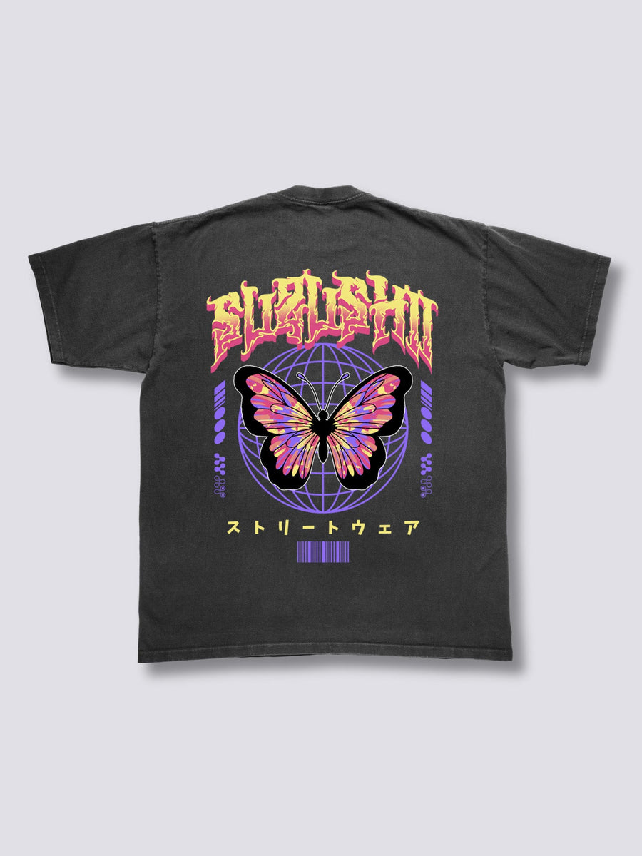 Butterfly Camiseta Vintage