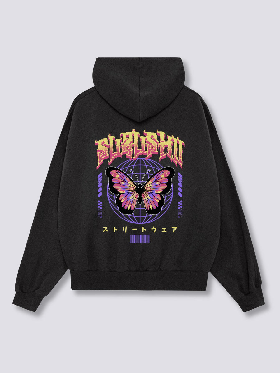 Butterfly Sudadera con Capucha