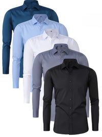 Hunter · Camisa Elegante de Manga Larga con Botones