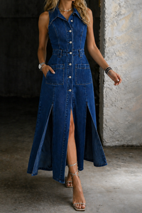 Camila · Vestido Cárdigan Abierto