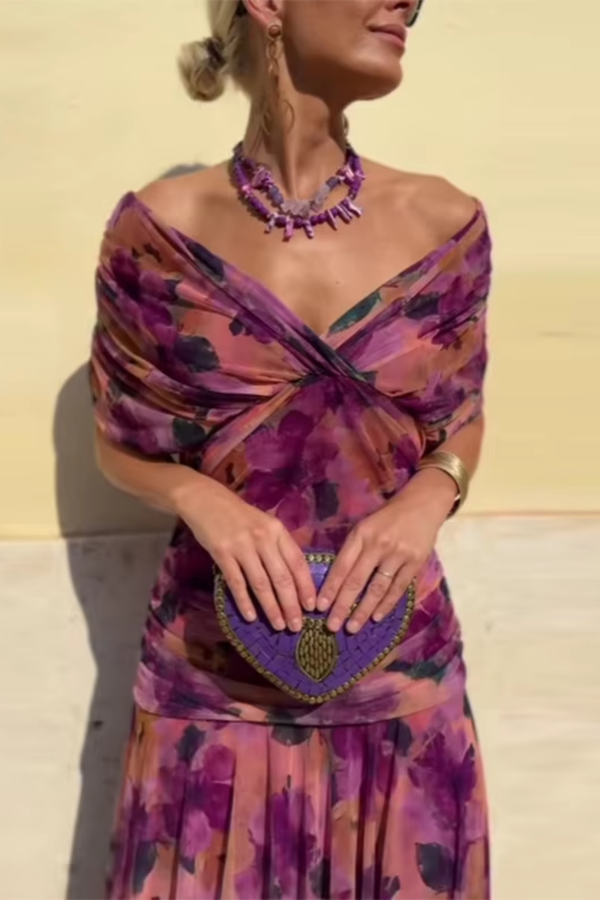Hendrika · Vestido de Noche Coral