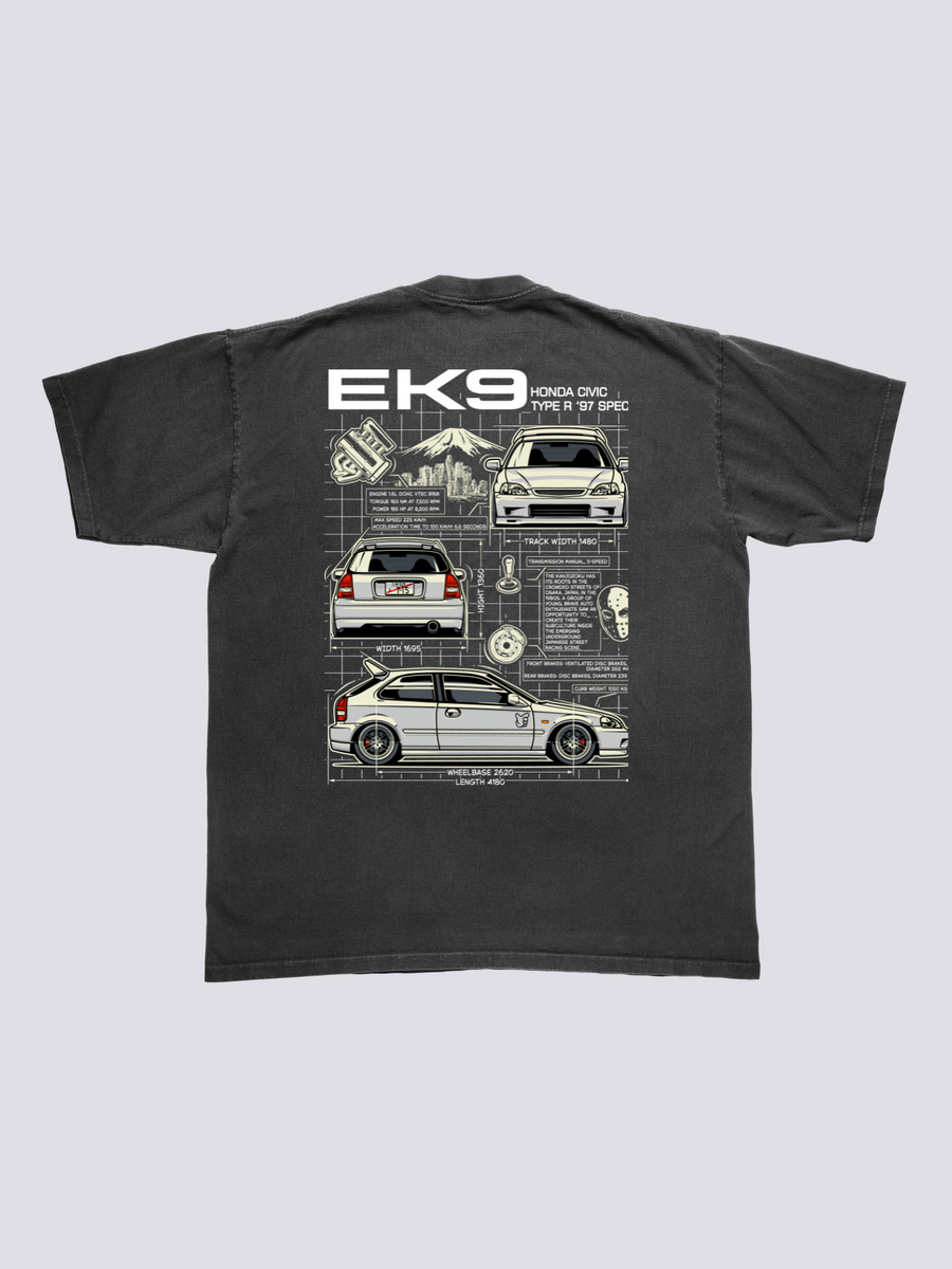 Civic Proyecto Camiseta Vintage