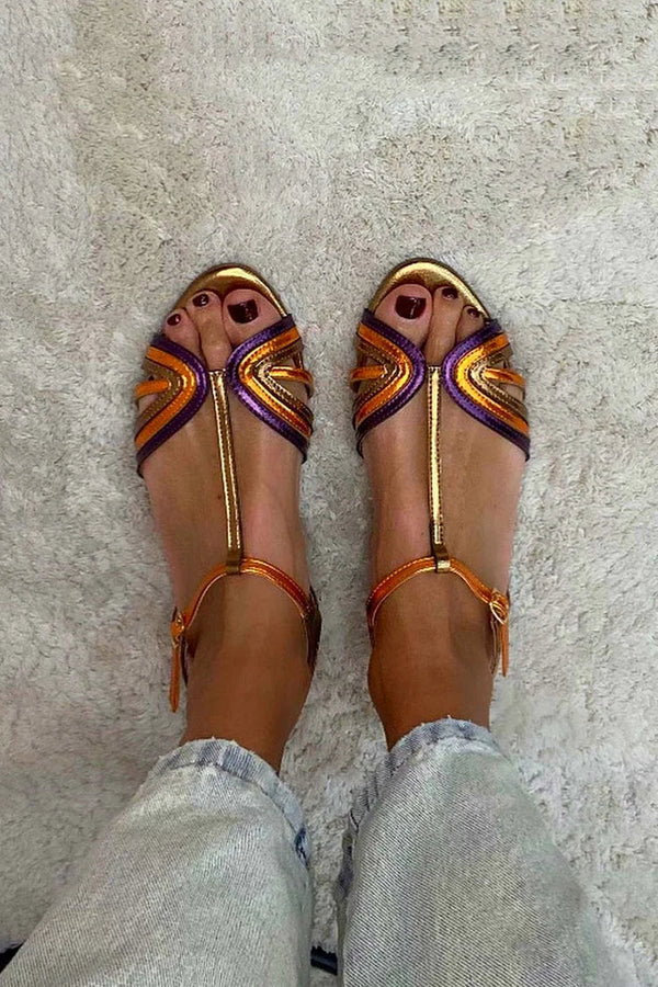 Viviana · Sandalias Colores Mediterráneos
