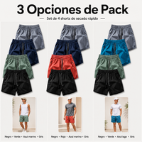 Gazela · Pack 4 Shorts Deportivos Ice Silk