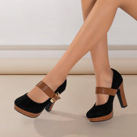 Confort · Escarpines Elegantes de Tacón Cómodo