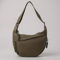 Ippolita · Bolso de Hombro Elegante Verde Oliva