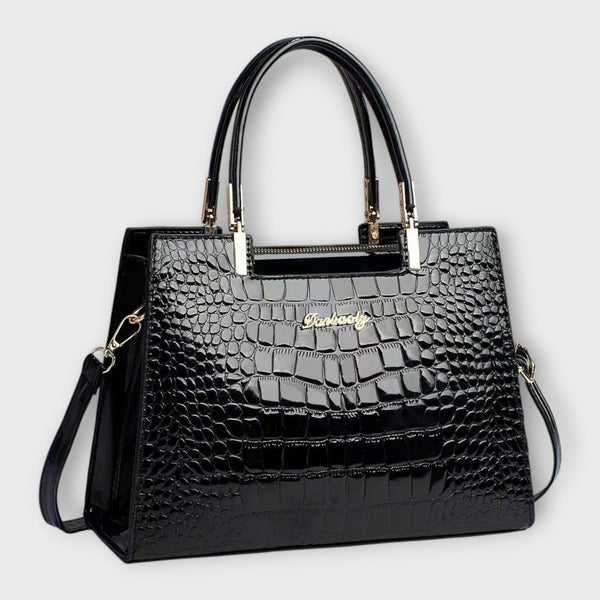 Furla | Bolso con Textura Cocodrilo