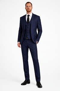 Clifton | Traje de lino de tres piezas para hombre con blazer, pantalón y chaleco™