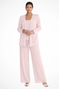 Miriam | Traje de invitada de tres piezas con chaqueta de encaje y lentejuelas y pantalón ancho™