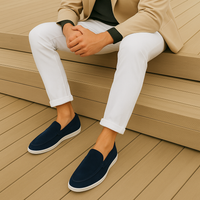 Mocasines Elegantes de Serraje