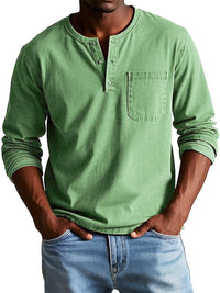Connor · Camisa Vintage de Manga Larga