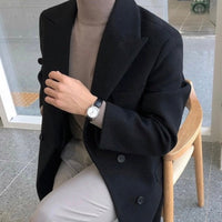 Laurent Monaco · Abrigo Cruzado Elegante