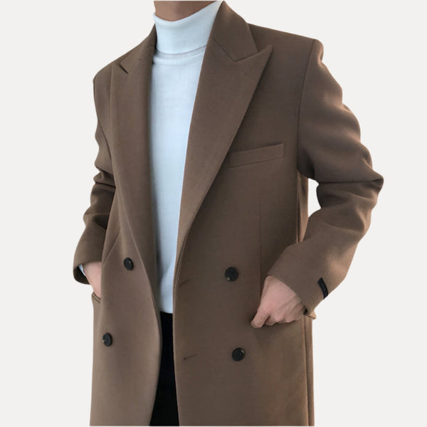 Laurent Monaco · Abrigo Cruzado Elegante