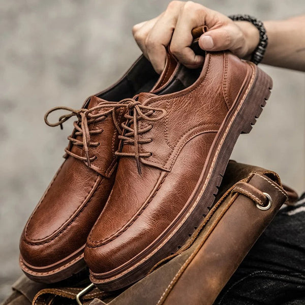 Westwell · Zapatos Bajos de Cuero Genuino