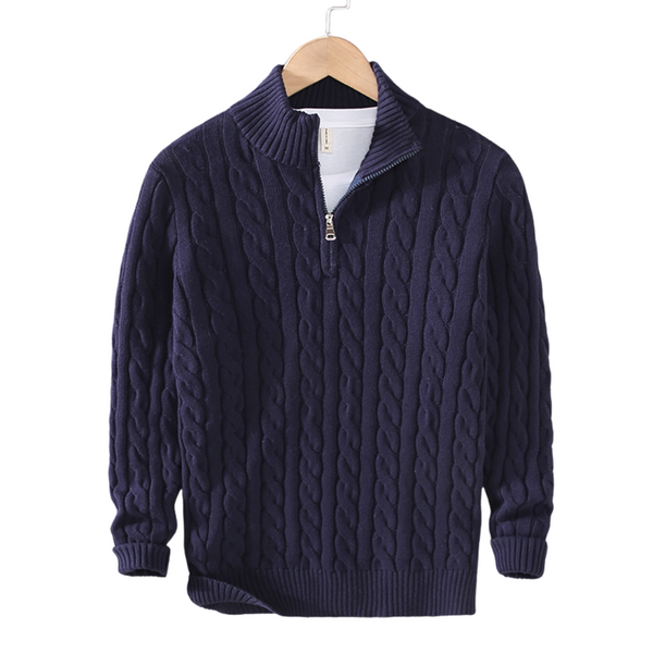 Paul · Pullover de Media Cremallera