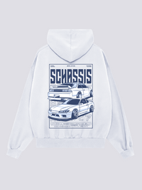 S-Chasis Sindicato Sudadera con Capucha