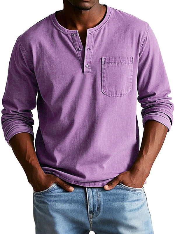 Connor · Camisa Vintage de Manga Larga
