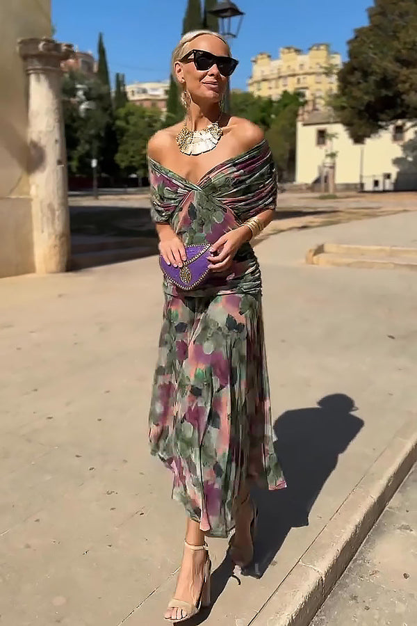 Hendrika · Vestido de Noche Coral