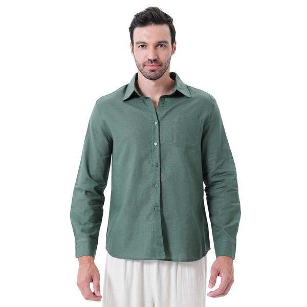 Bryan · Camisa de Lino Cape Town