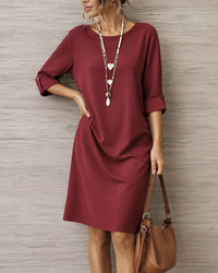 Odette | Vestido Midi Moldeador de Abdomen