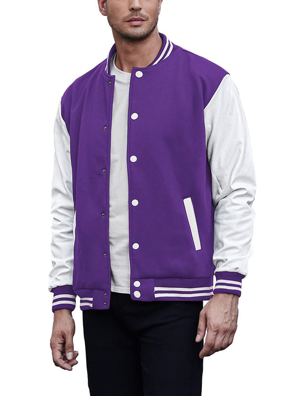 Chaqueta Bomber Universitaria Moda