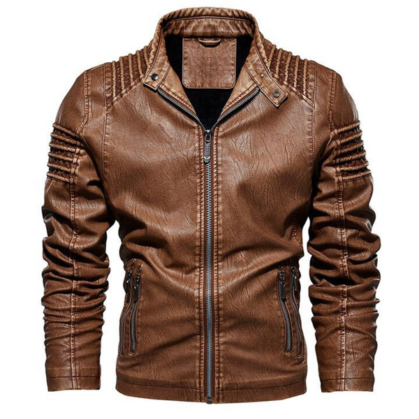 Laurent Monaco · Chaqueta de Cuero Empire