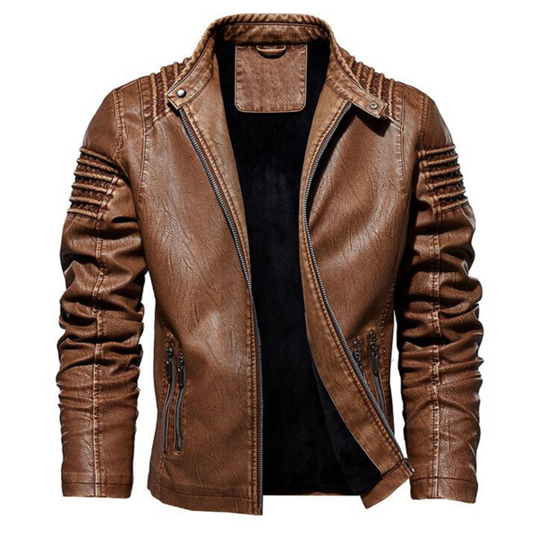 Laurent Monaco · Chaqueta de Cuero Empire