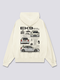 Civic Proyecto Sudadera con Capucha