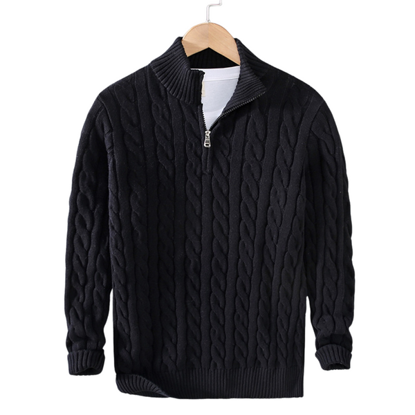 Paul · Pullover de Media Cremallera