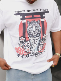 Estampado Frontal - Fuerza del Tigre Camiseta