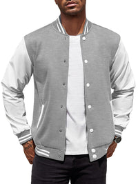 Chaqueta Bomber Universitaria Moda