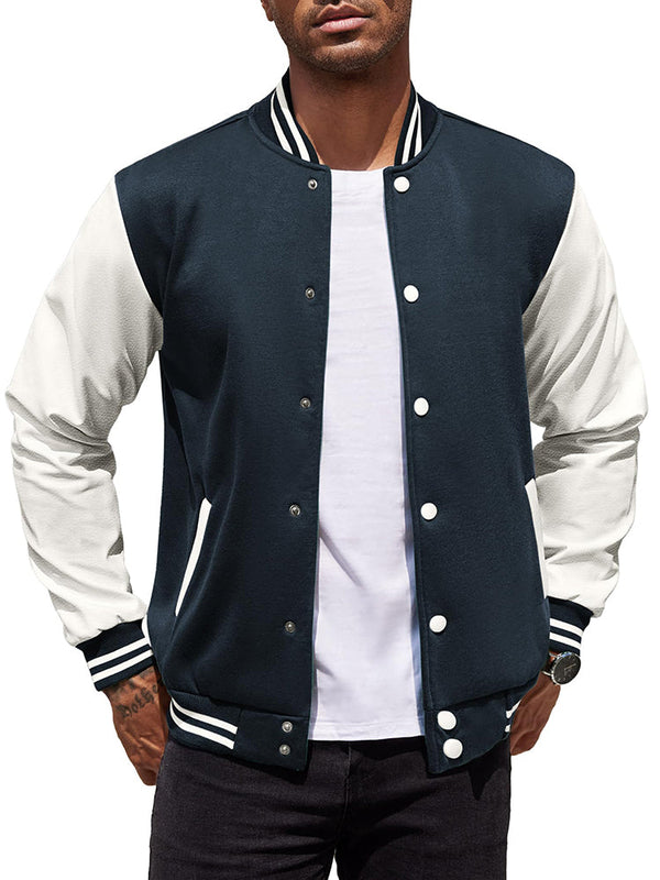 Chaqueta Bomber Universitaria Moda