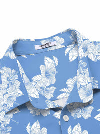 Camisa Hawaiana Tropical Floral Diseñador