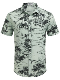 Camisa Estampada Casual Vacaciones Diseñador