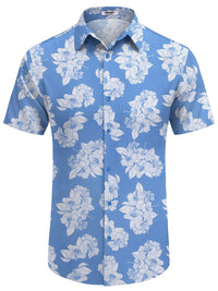 Camisa Hawaiana Floral Vacaciones Diseñador