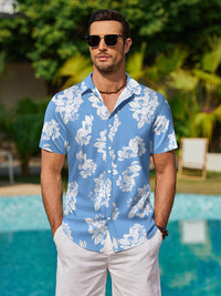 Camisa Estampada Casual Vacaciones Diseñador